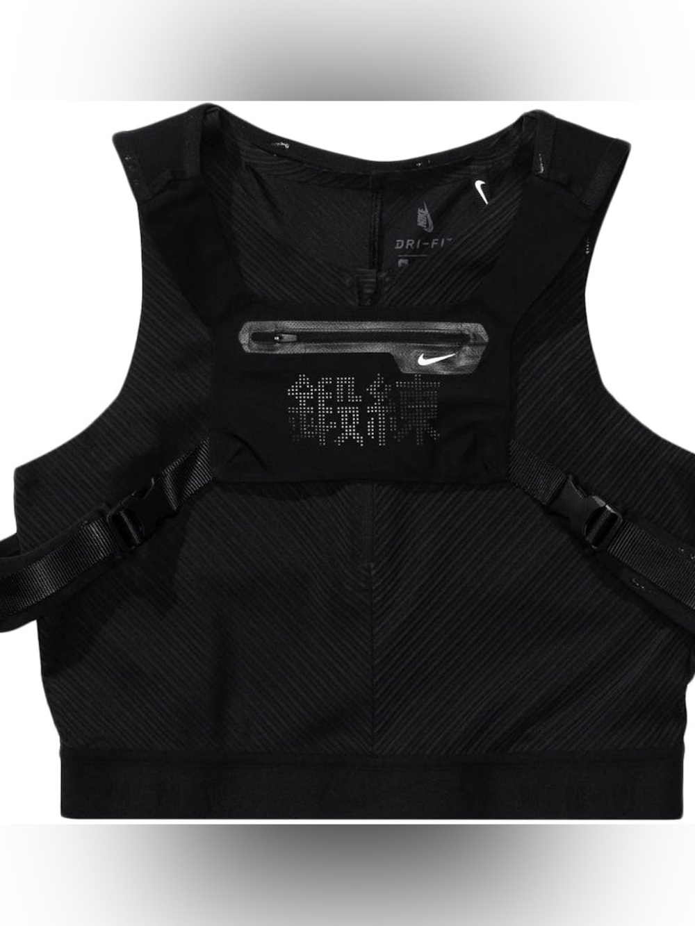 NEW Nike x MMW Matthew M Williams 3-1 Running Vest (No Tank) Black Small NWT
